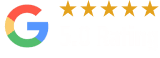 Google 5-star rating graphic representation.
